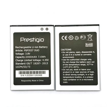 акумулятор prestigio psp3537 duo (2000 mah) [original prc] 12 міс. гарантії