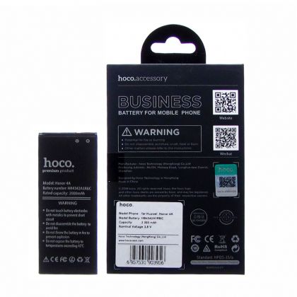 акумулятор hoco huawei hb4342a1rbc - y5 ii, y6 2015, honor 4a, honor 5, honor 5a - 2200 mah