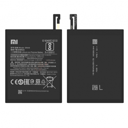 акумулятор xiaomi bn48 (redmi note 6 pro) 4000 mah [original prc] 12 міс. гарантії