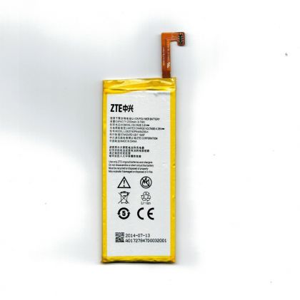 Аккумулятор ZTE Li3823T43P6hA54236-H (2300mAh) / ZTE Li3824T43P6hA54236-H (2400mAh) Long cable version! [Original PRC]