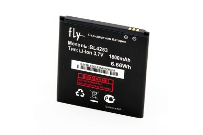 акумулятор fly bl4253 (iq443 trend) (1800 mah) [original prc] 12 міс. гарантії