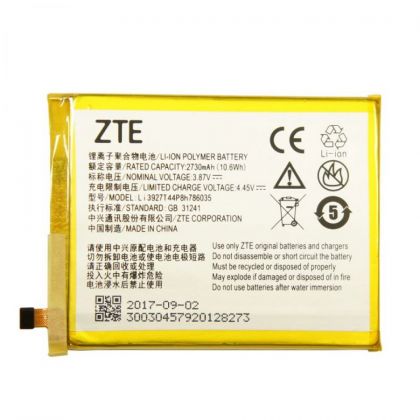 акумулятор zte li3927t44p8h786035 blade v8 [original prc] 12 міс. гарантії