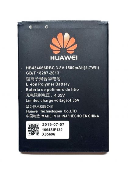 акумулятор huawei hb434666rbc wifi-router e5573, e5575, e5576, e5577f, r216 1500 mah [original] 12 міс. гарантії