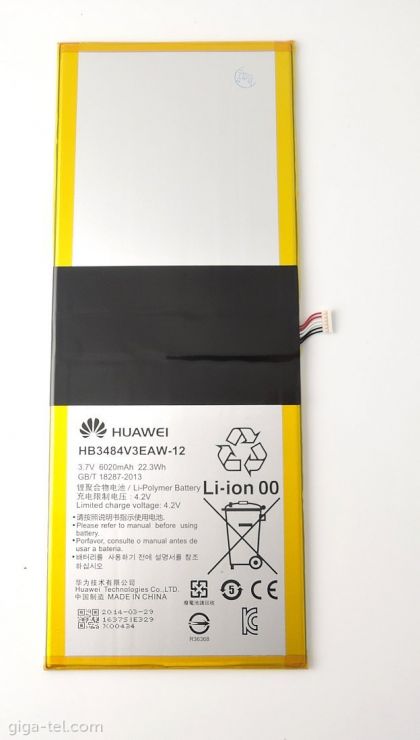 акумулятор huawei mediapad 10 link plus / hb3484v3eaw-12 [original] 12 міс. гарантії