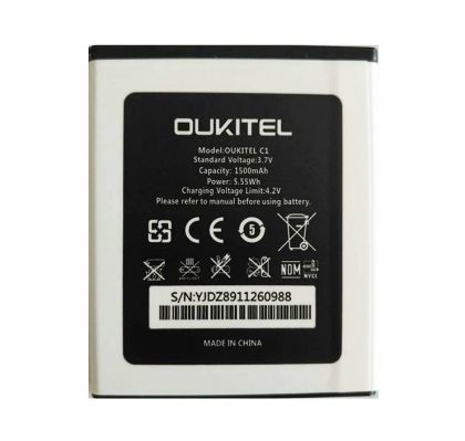 акумулятор oukitel c1 (1500 mah) [original prc] 12 міс. гарантії