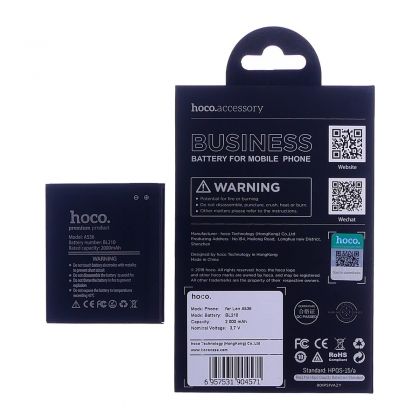 акумулятор hoco lenovo bl210 / a536/ a358t/ a368t/ a529/ a606/ a656/ a658t/ a766/ a828t/ s650/ s820