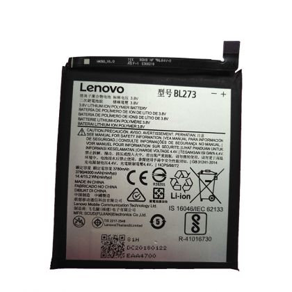 акумулятор lenovo bl273 / k8 plus / k6 note [original prc] 12 міс. гарантії