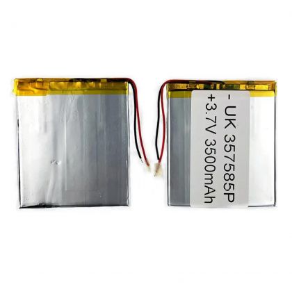 Акумулятор універсальний 357585P 86 х 74 х 3 мм, 3500 mAh 3.7 V,