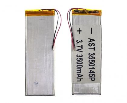акумулятор 3550145p універсальний з контролером, 3 х 50 х 148 мм (3500 mah)/ для планшета