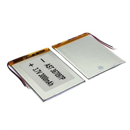 акумулятор 367097p універсальний з контролером, 3,5 х 70 х 98 мм (3000 mah)/ nomi corsa tablet c070010/ nomi corsa pro c070020