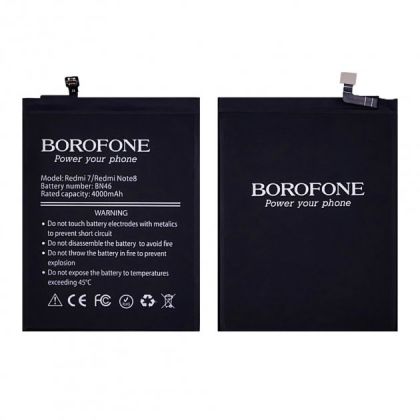 акумулятор borofone bn46 для xiaomi redmi 7/ redmi note 8/ redmi note 6/ redmi note 8t