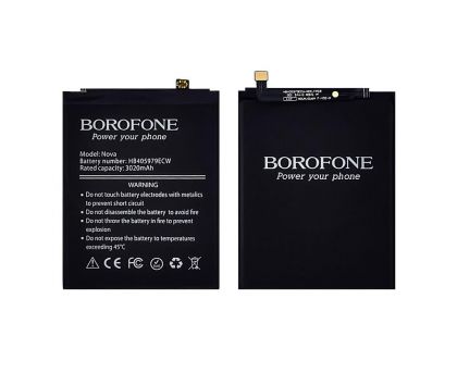 акумулятор borofone hb405979ecw для huawei nova/ honor 6a/ y5 (2017)/ y6/ y6 pro (2017)/ p9 lite mini