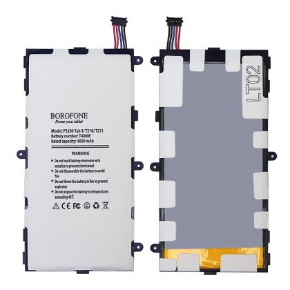 акумулятор borofone t4000e для samsung p3200 tab 3/ t210/ t211