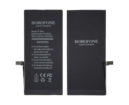 акумулятор borofone для apple iphone 7 plus, посилений (3440 mah)