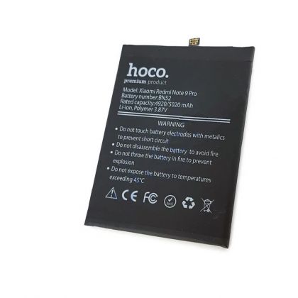акумулятор hoco xiaomi bn52 redmi note 9 pro