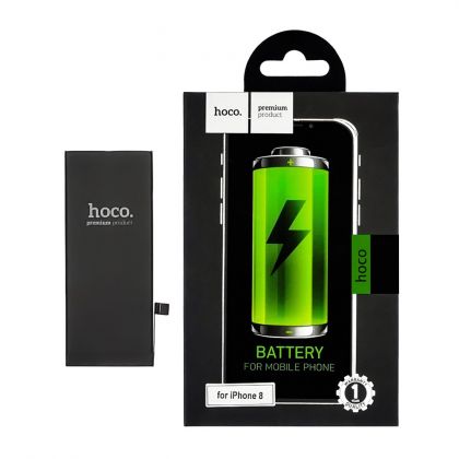 акумулятор hoco для apple iphone 8, посилений (2340 mah)
