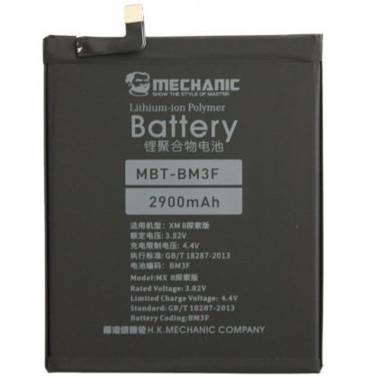акумулятор mechanic bm3f (2900 mah) для xiaomi mi 8 pro