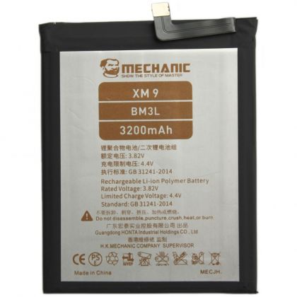 акумулятор mechanic bm3l (3300 mah) для xiaomi mi 9