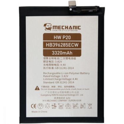 акумулятор mechanic hb396285ecw / hb396286ecw (3400 mah) для huawei p20 / honor 10 / p smart 2019