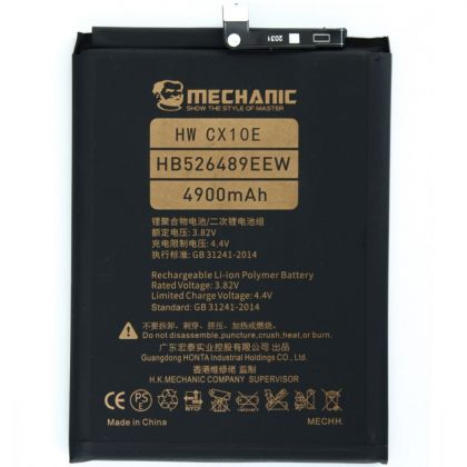 акумулятор mechanic hb526489eew (5000 mah) для huawei y6p / honor 9a / honor play 9a / enjoy 10e