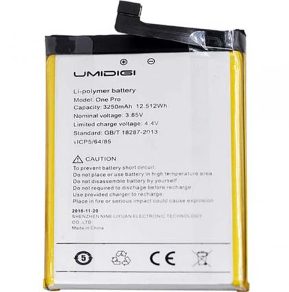 акумулятор umi umidigi one pro (3550 mah) [original prc] 12 міс. гарантії