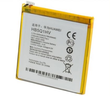 акумулятор huawei hb5q1hv (2700 mah) u9200e ascend p1 xl/p1/u9200s/u9510e [original prc] 12 міс. гарантії