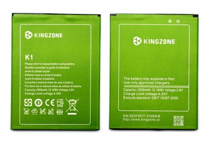акумулятор kingzone k1 / k1 turbo [original prc] 12 міс. гарантії