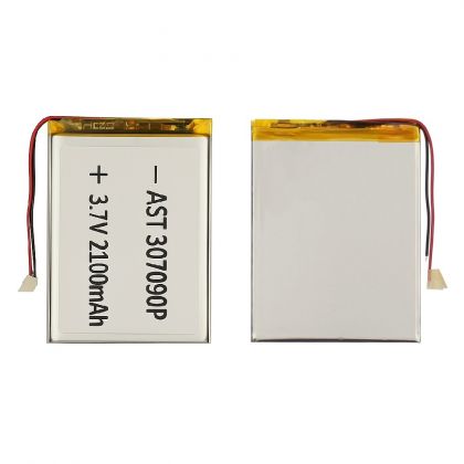 Акумулятор 307090P універсальний з контролером, 3 х 70 х 94 мм (2100 mAh)/ для смартфона, планшета