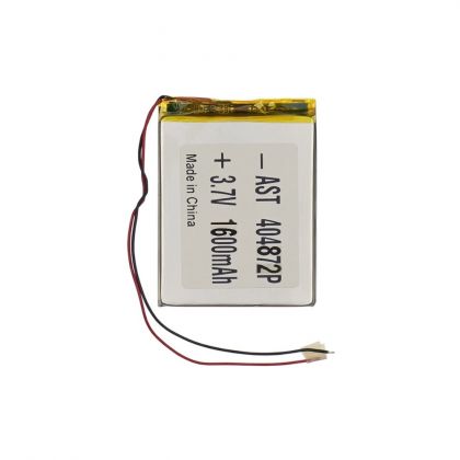 Акумулятор 404872P універсальний з контролером, 3 х 55 х 72 мм (1600 mAh)/ для смартфона, планшета