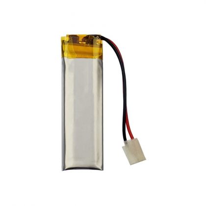 Акумулятор 501240P універсальний з контролером, 5 х 12 х 41 мм (160 mAh)/ для кейсів навушників, Bluetooth гарнітур, MP3 рлеєрів