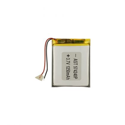 Акумулятор 574240P універсальний з контролером, 5 х 40 х 51 мм (1250 mAh)/ для смартфона, планшета