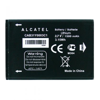 акумулятор alcatel one touch 5030d/6040 (cab31y0003c1) [original prc] 12 міс. гарантії