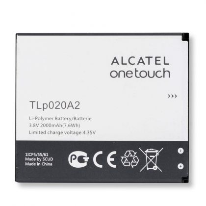 акумулятор alcatel one touch 5050 / tlp020a2 [original prc] 12 міс. гарантії