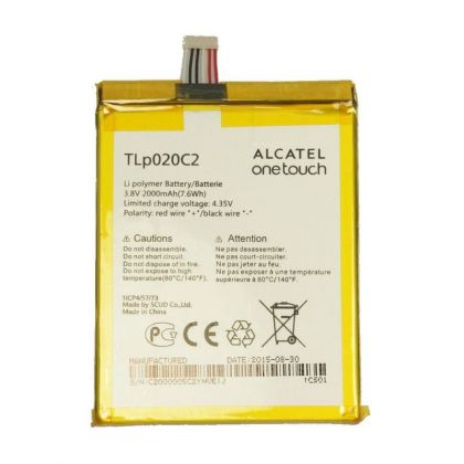 акумулятор alcatel one touch idol x 6040d (tlp020c2) [original prc] 12 міс. гарантії