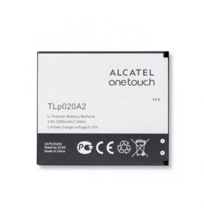 акумулятор alcatel ot-5050 (tlp020а2) [original prc] 12 міс. гарантії
