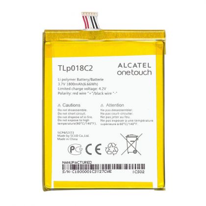 акумулятор alcatel tlp018c2 6033x [original] 12 міс. гарантії