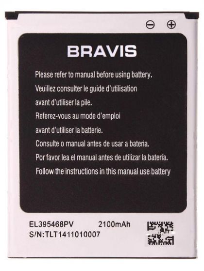 акумулятор bravis mega [original prc] 12 міс. гарантії