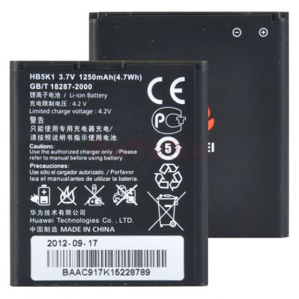 акумулятор для huawei hb5k1/hb5k1h - c8850/ t8620/ y200t [hc]