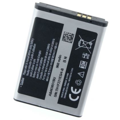 Аккумулятор для Samsung S3650, C3312, C3060, C3322, L700, S5600 и др. (AB463651BE/U/C) [High Copy]