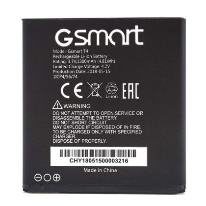 акумулятор gigabyte gsmart t4 [original prc] 12 міс. гарантії