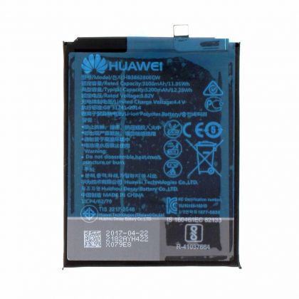 акумулятор huawei p10 / honor 9 (hb386280ecw) [original prc] 12 міс. гарантії