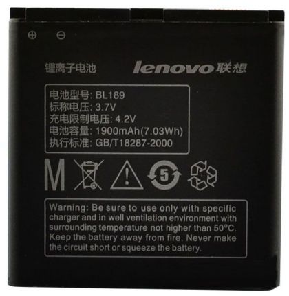 акумулятор lenovo bl189 / k800 [original] 12 міс. гарантії