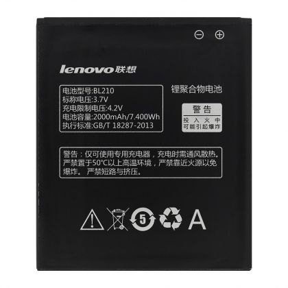 акумулятор lenovo bl210 - a536, s820, s650, a656, a766, a606 и др. [original] 12 міс. гарантії