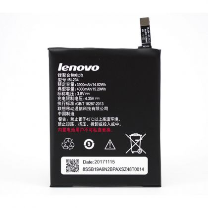 акумулятор lenovo bl234 / a5000, p70, p70a, p70t, p90, vibe p1m [original prc] 12 міс. гарантії