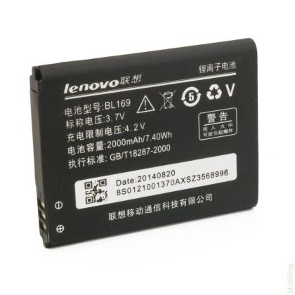 акумулятор lenovo p70, s560, a789 (bl169) [original prc] 12 міс. гарантії