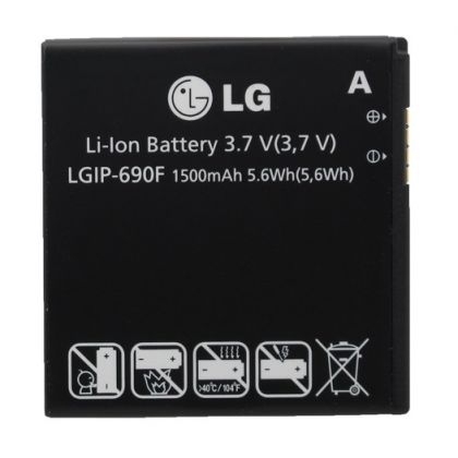 акумулятор lg e900 optimus 7 / lgip-690f [original prc] 12 міс. гарантії