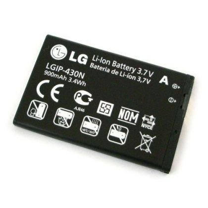 акумулятор lg lgip-430n: gw300, gs290 и др. [original prc] 12 міс. гарантії 900 mah