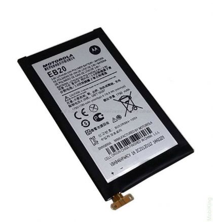 акумулятор motorola eb20 (xt910, xt912, xt885, xt889, mb866, mt887, mt917) [original prc] 12 міс. гарантії
