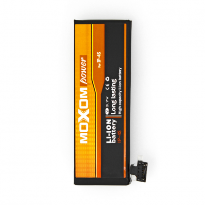 акумулятор moxom для iphone 4s 1430 mah