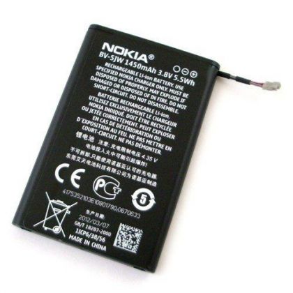 акумулятор nokia lumia 800, n9 (bv-5jw) [original] 12 міс. гарантії